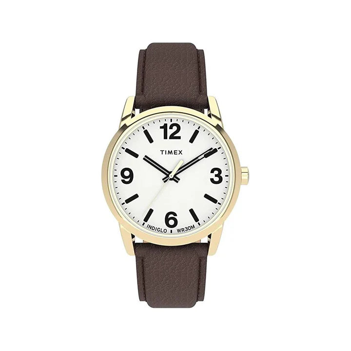 Timex reader bold leather mens watch