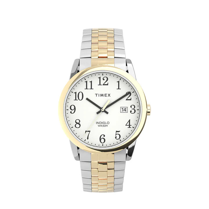 Timex 38mm stainless steel expansion mens