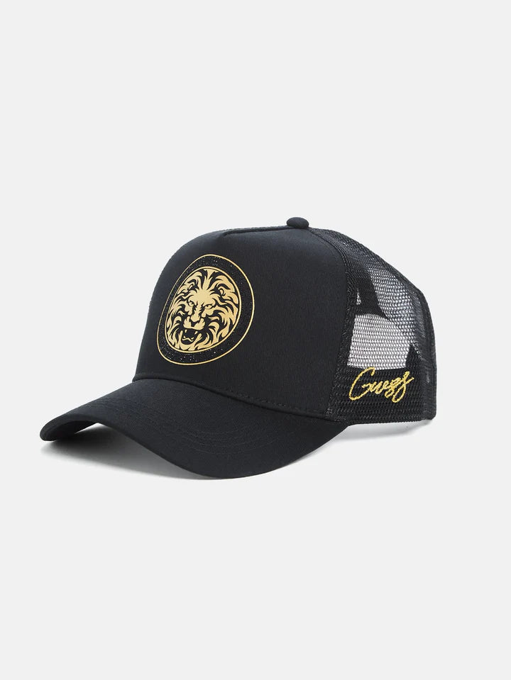 Guess lion trucker hat