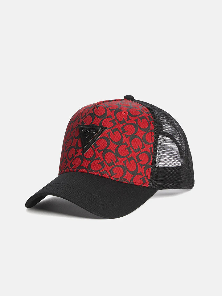 Guess mesh trucker hat Red