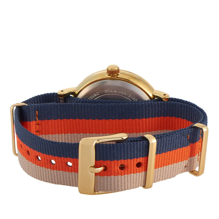 Timex fairfield cream dial watch